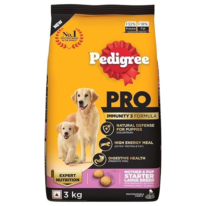 Pedigree Pro Mother & Pup Starter Large Breed  3Kg Pack