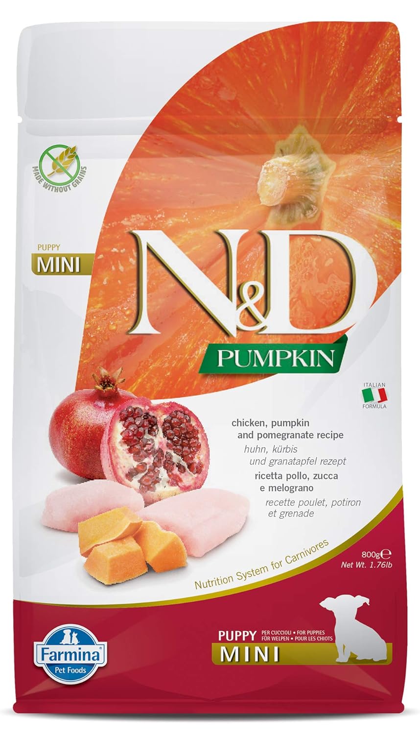 N&D Mini Puppy  Chicken, Pumpkin & Pomegranate 0.8kg